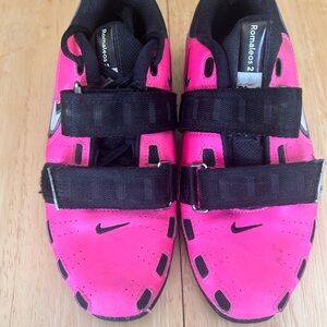 Nike Romaleos 2 Pink Weightlifting Shoes